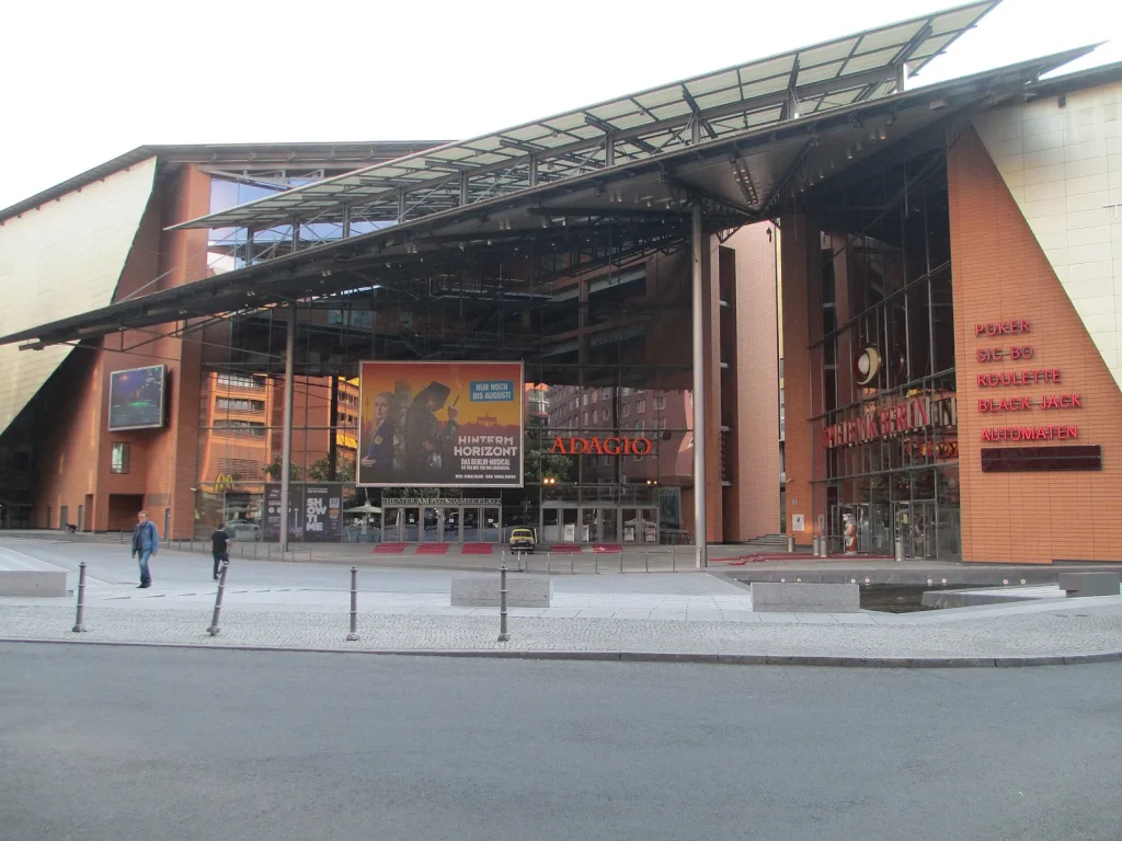 Außenansicht Casino am Potsdamer Platz