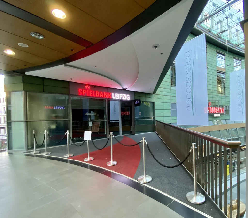 Außenansicht Spielbank Leipzig